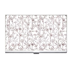 Pencil Flowers Business Card Holder