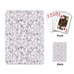 Pencil Flowers Playing Cards Single Design (Rectangle)