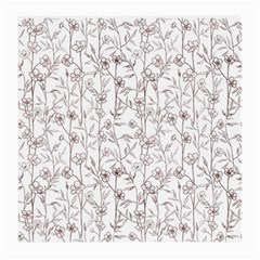 Pencil Flowers Medium Glasses Cloth (2 Sides)