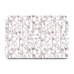 Pencil Flowers Plate Mats