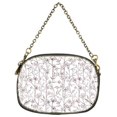 Pencil Flowers Chain Purse (One Side)