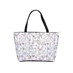 Pencil Flowers Classic Shoulder Handbag Front