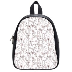 Pencil Flowers School Bag (Small)