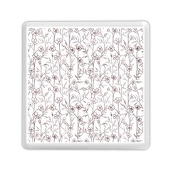 Pencil Flowers Memory Card Reader (Square)