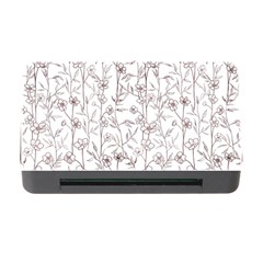 Pencil Flowers Memory Card Reader with CF