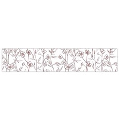 Pencil Flowers Small Flano Scarf