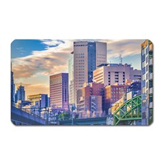 Akihabara Zone Urban Scene Tokyo Japan Magnet (rectangular) by dflcprintsclothing