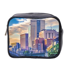 Akihabara Zone Urban Scene Tokyo Japan Mini Toiletries Bag (two Sides)