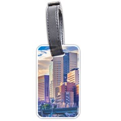 Akihabara Zone Urban Scene Tokyo Japan Luggage Tag (one Side) by dflcprintsclothing