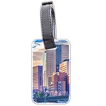 Akihabara Zone Urban Scene Tokyo Japan Luggage Tag (two sides) Front