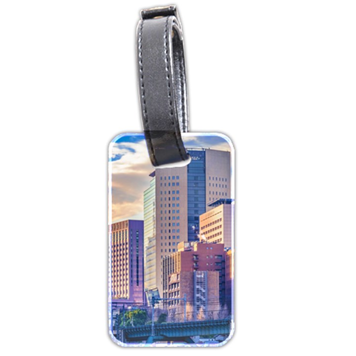 Akihabara Zone Urban Scene Tokyo Japan Luggage Tag (two sides)