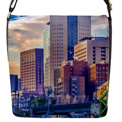 Akihabara Zone Urban Scene Tokyo Japan Flap Closure Messenger Bag (s) by dflcprintsclothing