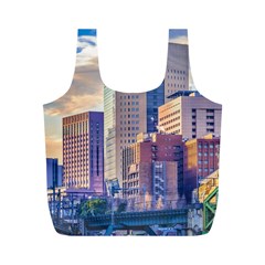 Akihabara Zone Urban Scene Tokyo Japan Full Print Recycle Bag (m) by dflcprintsclothing