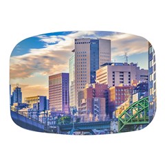 Akihabara Zone Urban Scene Tokyo Japan Mini Square Pill Box by dflcprintsclothing