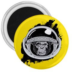 Spacemonkey 3  Magnets by goljakoff