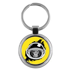 Spacemonkey Key Chain (round) by goljakoff