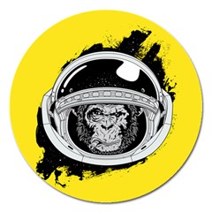 Spacemonkey Magnet 5  (round) by goljakoff