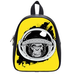 Spacemonkey School Bag (small) by goljakoff