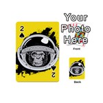 Spacemonkey Playing Cards 54 Designs (Mini) Front - Spade2