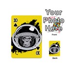 Spacemonkey Playing Cards 54 Designs (Mini) Front - Spade10