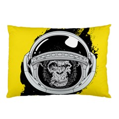 Spacemonkey Pillow Case (two Sides) by goljakoff