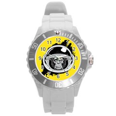 Spacemonkey Round Plastic Sport Watch (l) by goljakoff