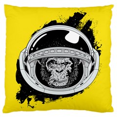 Spacemonkey Large Cushion Case (one Side) by goljakoff