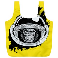 Spacemonkey Full Print Recycle Bag (xl) by goljakoff