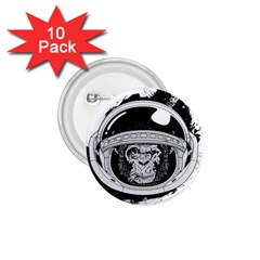 Spacemonkey 1 75  Buttons (10 Pack) by goljakoff