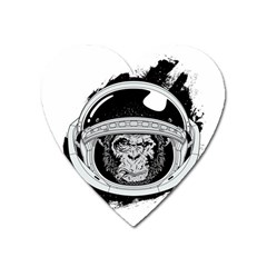 Spacemonkey Heart Magnet