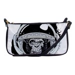 Spacemonkey Shoulder Clutch Bag Front