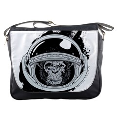 Spacemonkey Messenger Bag by goljakoff