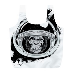 Spacemonkey Full Print Recycle Bag (l) by goljakoff