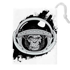 Spacemonkey Drawstring Pouch (5xl) by goljakoff