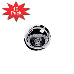 Spacemonkey 1  Mini Magnet (10 Pack) 