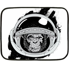 Spacemonkey Fleece Blanket (mini) by goljakoff