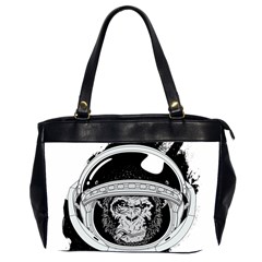 Spacemonkey Oversize Office Handbag (2 Sides) by goljakoff