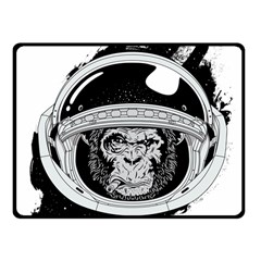 Spacemonkey Fleece Blanket (small) by goljakoff