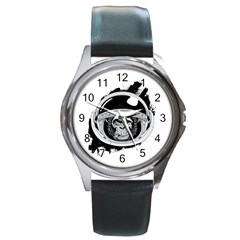 Spacemonkey Round Metal Watch