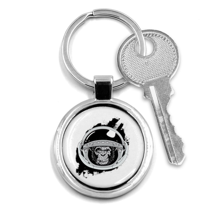 Spacemonkey Key Chain (Round)