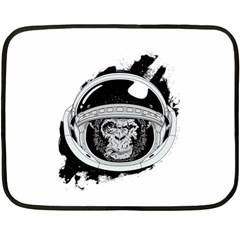 Spacemonkey Fleece Blanket (mini) by goljakoff