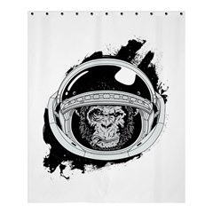 Spacemonkey Shower Curtain 60  X 72  (medium)  by goljakoff