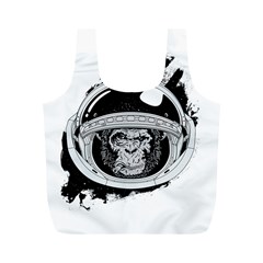 Spacemonkey Full Print Recycle Bag (m) by goljakoff