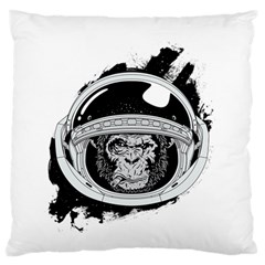 Spacemonkey Large Flano Cushion Case (two Sides) by goljakoff