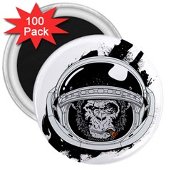 Spacemonkey 3  Magnets (100 Pack) by goljakoff