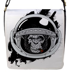 Spacemonkey Flap Closure Messenger Bag (s) by goljakoff