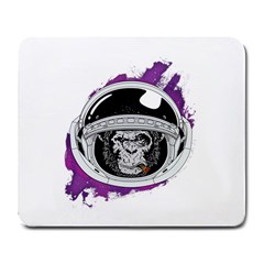 Purple Spacemonkey Large Mousepads by goljakoff