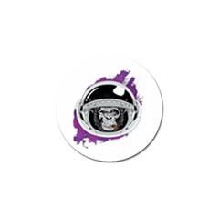 Purple Spacemonkey Golf Ball Marker (10 Pack) by goljakoff