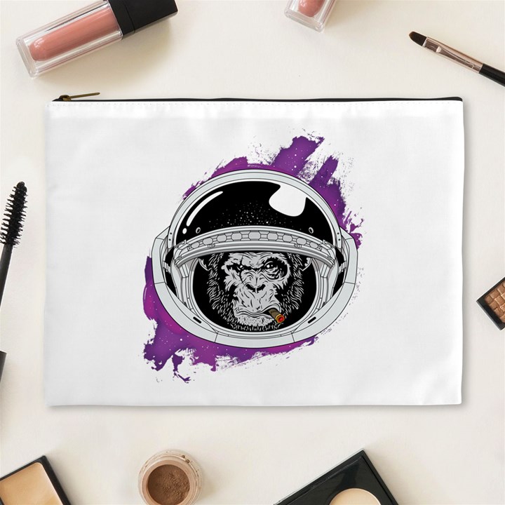 Purple spacemonkey Cosmetic Bag (XL)