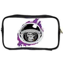 Purple Spacemonkey Toiletries Bag (one Side) by goljakoff